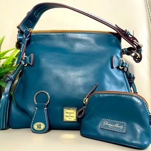 Dooney & Bourke Teagan leather shoulder bag bundle